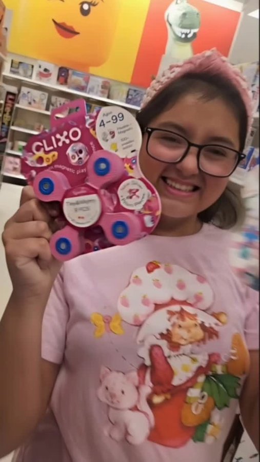 Instagram post by @therainbowfamilyfun for Clixo. Caption reads: 🚀 Big news! Clixo is now available nationwide at....