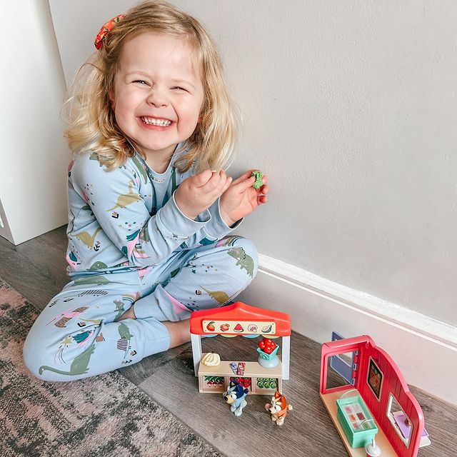 Instagram post by @two_littlepickles for Mumsnet. Caption reads: ad| Bluey - The coolest kids cartoon around right....