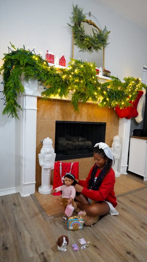 Instagram post by @livin.mivida.ale for Our Generation Dolls. Caption reads: #ad Gigi got an A in her math test and an A in her....