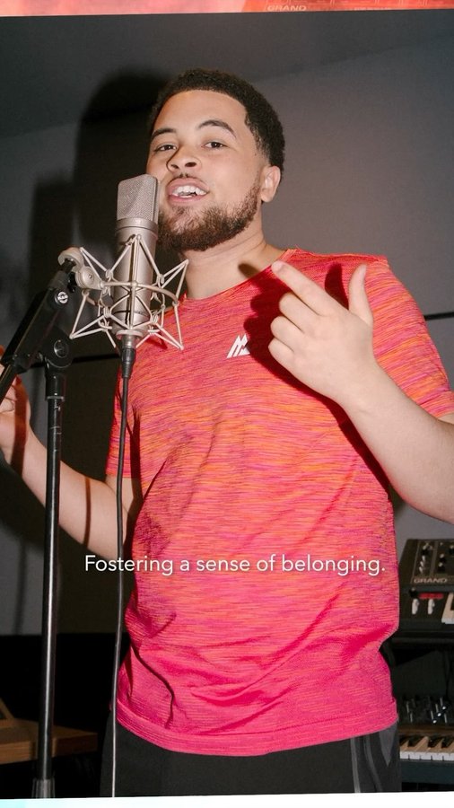 Instagram post by @zakharartist for Montirex. Caption reads: [...] 
Introducing #FabricOfTheCity by Montirex,....