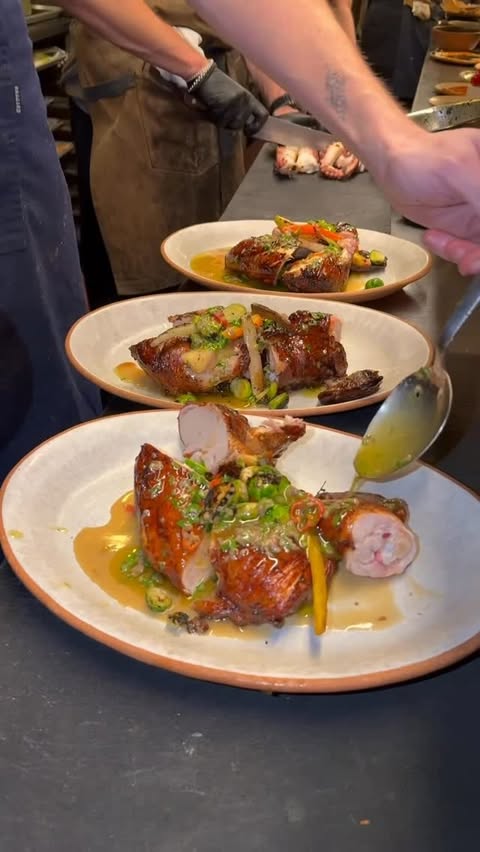 Instagram post by @jacksdiningroom for Verizon. Caption reads: #VerizonPartner Trying one of the best restaurants....