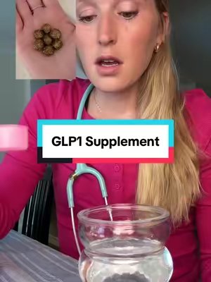 TikTok post by @rachel.budgetbestie for BelliWelli. Caption reads: [...] #glp1 #glp1support #supplement #BelliWelli....