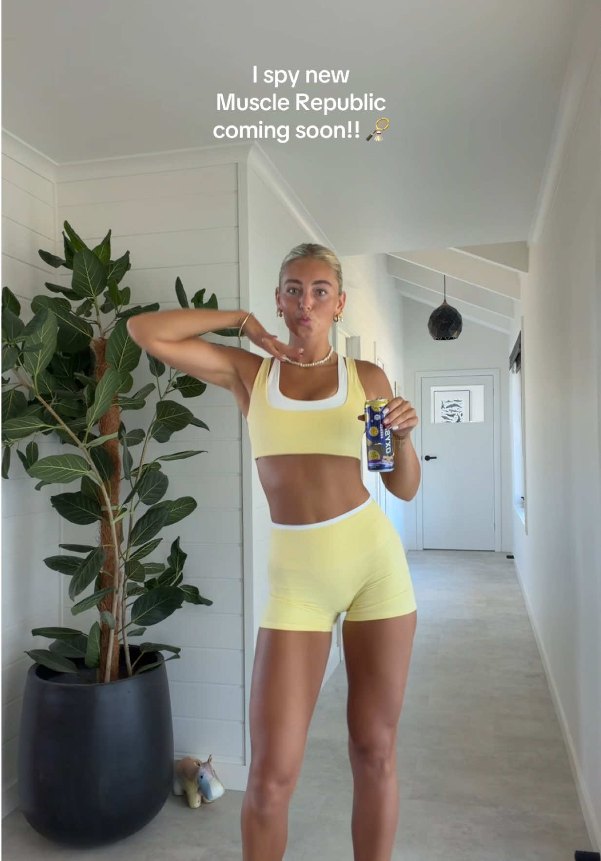 TikTok post by @lexbulll for Muscle Republic. Caption reads: This collection is going to be 🔥 @Muscle Republic....