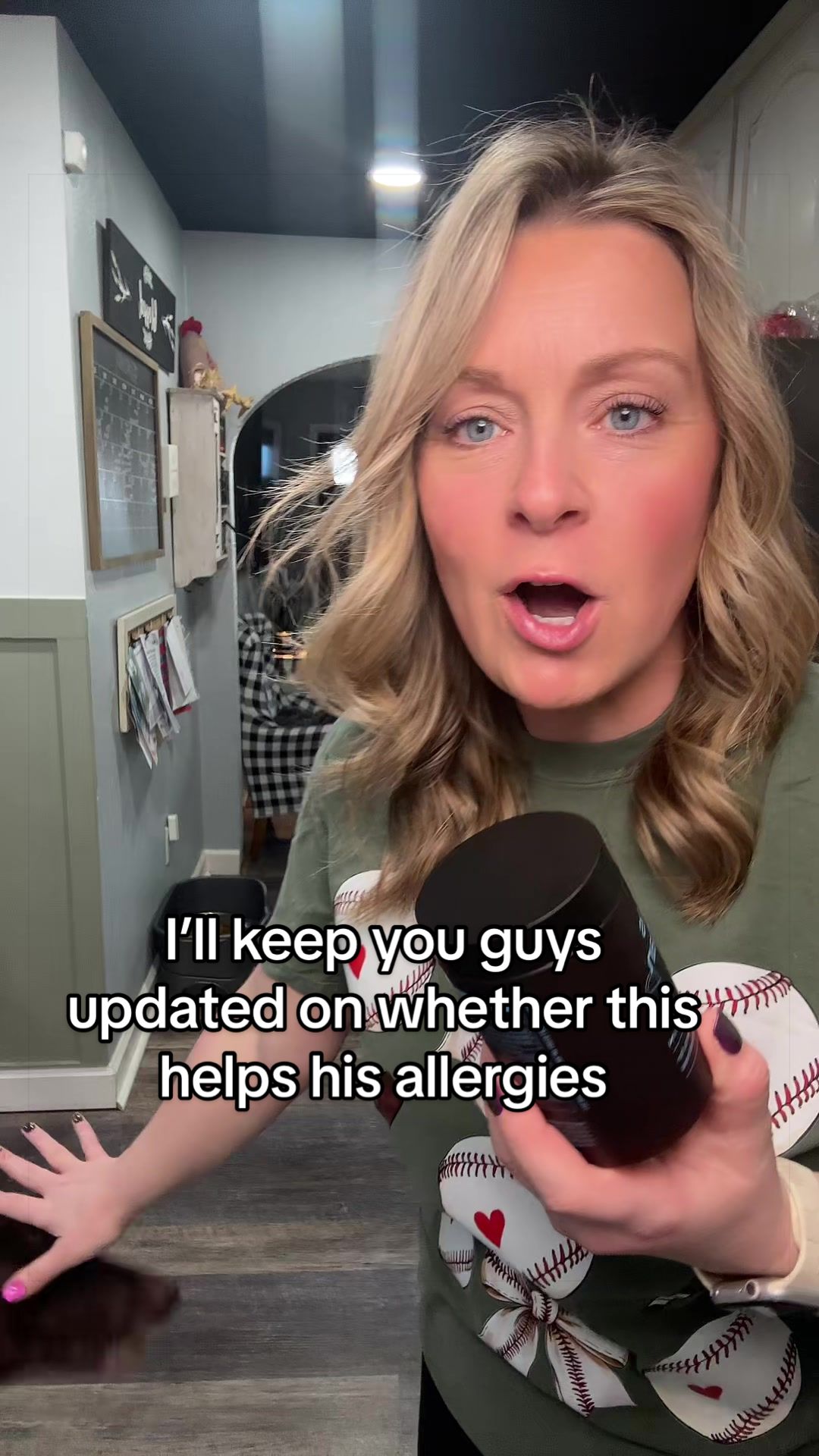 TikTok post by @tiffsboujeeonabudget for Dog is Human. Caption reads: [...] this helps the itching and hot spots.@Dog is....