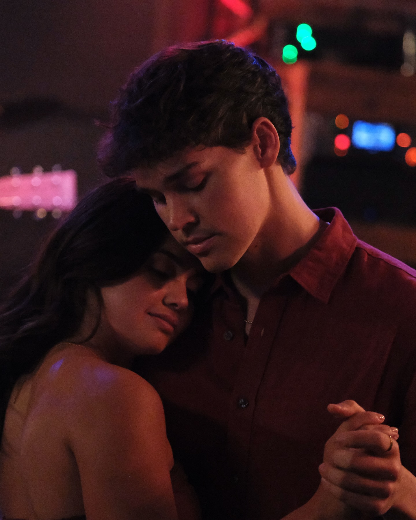 Instagram post by @sienaagudong for Teen Vogue. Caption reads: exclusive first look photos for sidelined 2:....