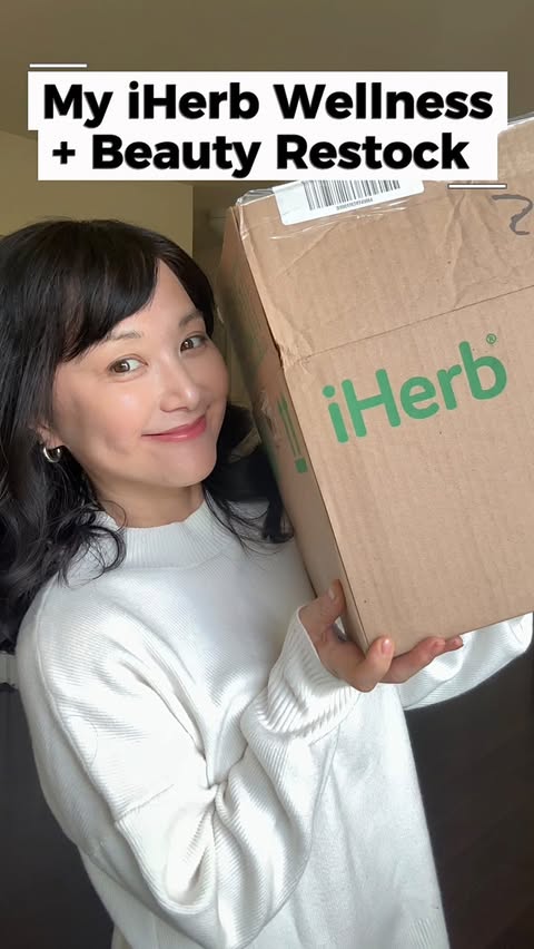 Instagram post by @beautybanchanwithchristykim for iHerb. Caption reads: #iHerbInfluencer [ad] I partnered with @iHerb to....