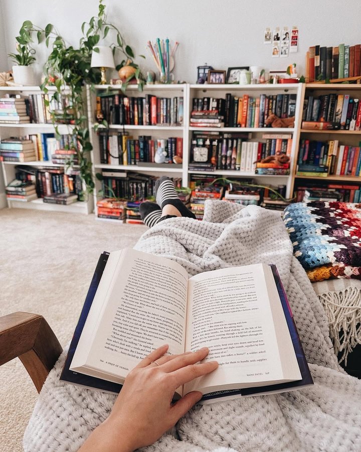 Instagram post by @simoneandherbooks for Read Riordan. Caption reads: Are you a fan of feminist myth retellings? I know....