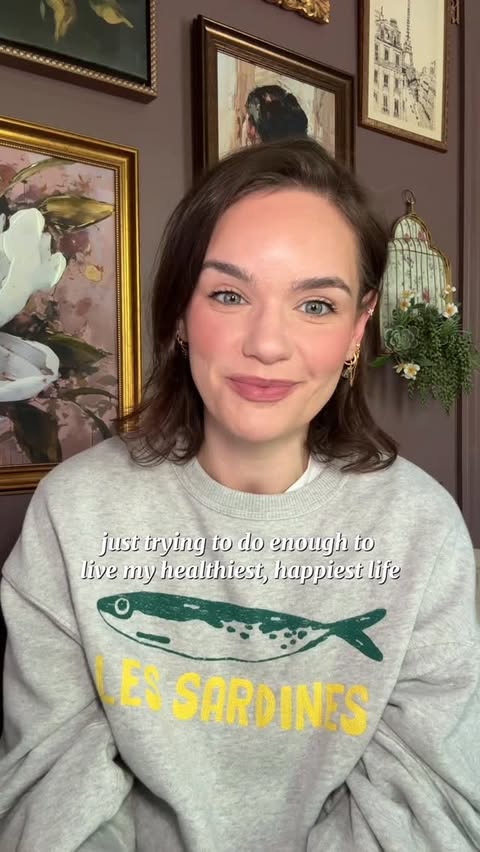 Instagram post by @maddy_gutierrez_ for Wisp. Caption reads: [...] a more intentional routine with @hellowisp’s....