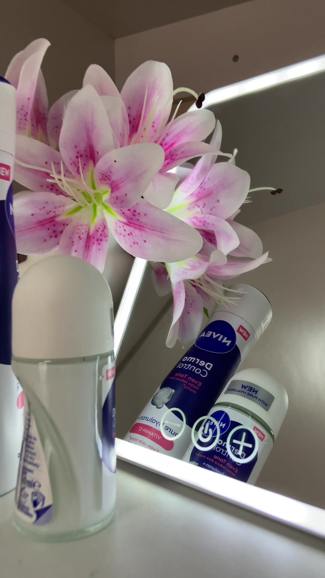 TikTok post by @ohh.dree_ for Brand Advisor. Caption reads: [...] in your skin💙🔐 @NIVEA South Africa @Brand....