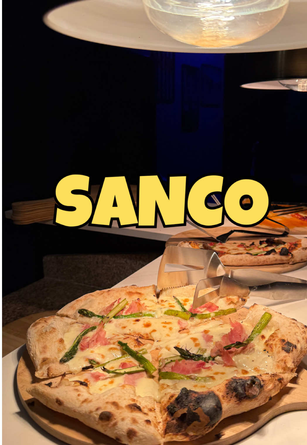 TikTok post by @ganforbaitlike for Gozney. Caption reads: {Ad}We stepped into Newcastle’s brand new pizza....