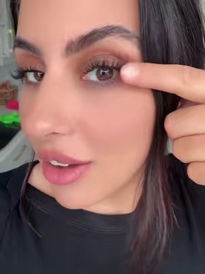 TikTok post by @sbx295 for MaxComfi Lashes. Caption reads: [...] new favourite lashes on TikTok shop....