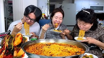 YouTube post by @mijapub for Goodboy Blu-ray. Caption reads: The Food Fighter Family Starting with steamed....