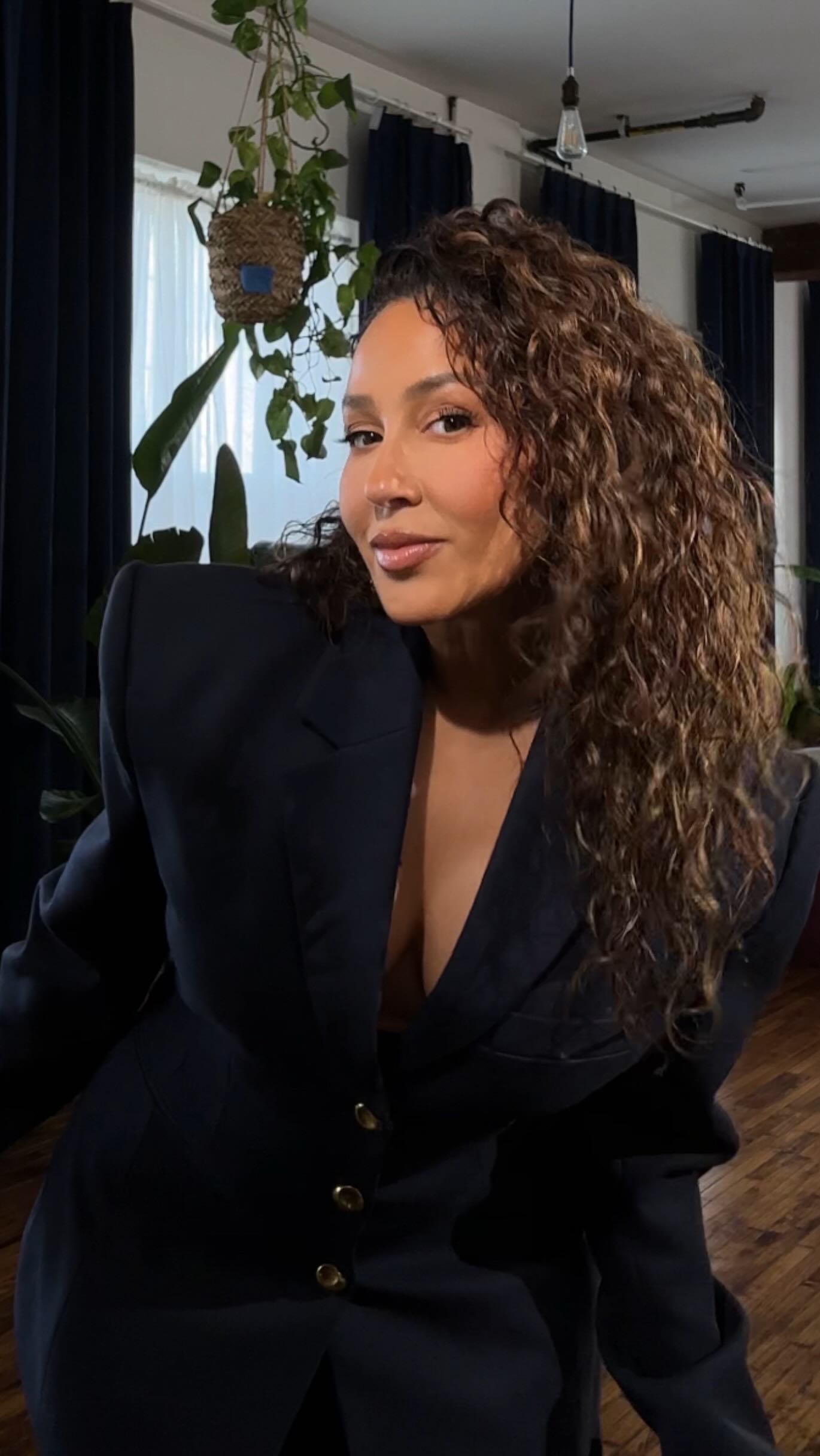 Instagram post by @adriennebailon for Progressive. Caption reads: #Ad It was my abuelita’s dream to buy a home in....