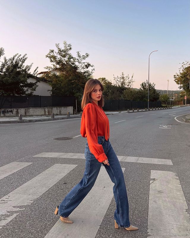 Instagram post by @ecemtturann for adL. Caption reads: Welcome to the season feeling with @adl_official....