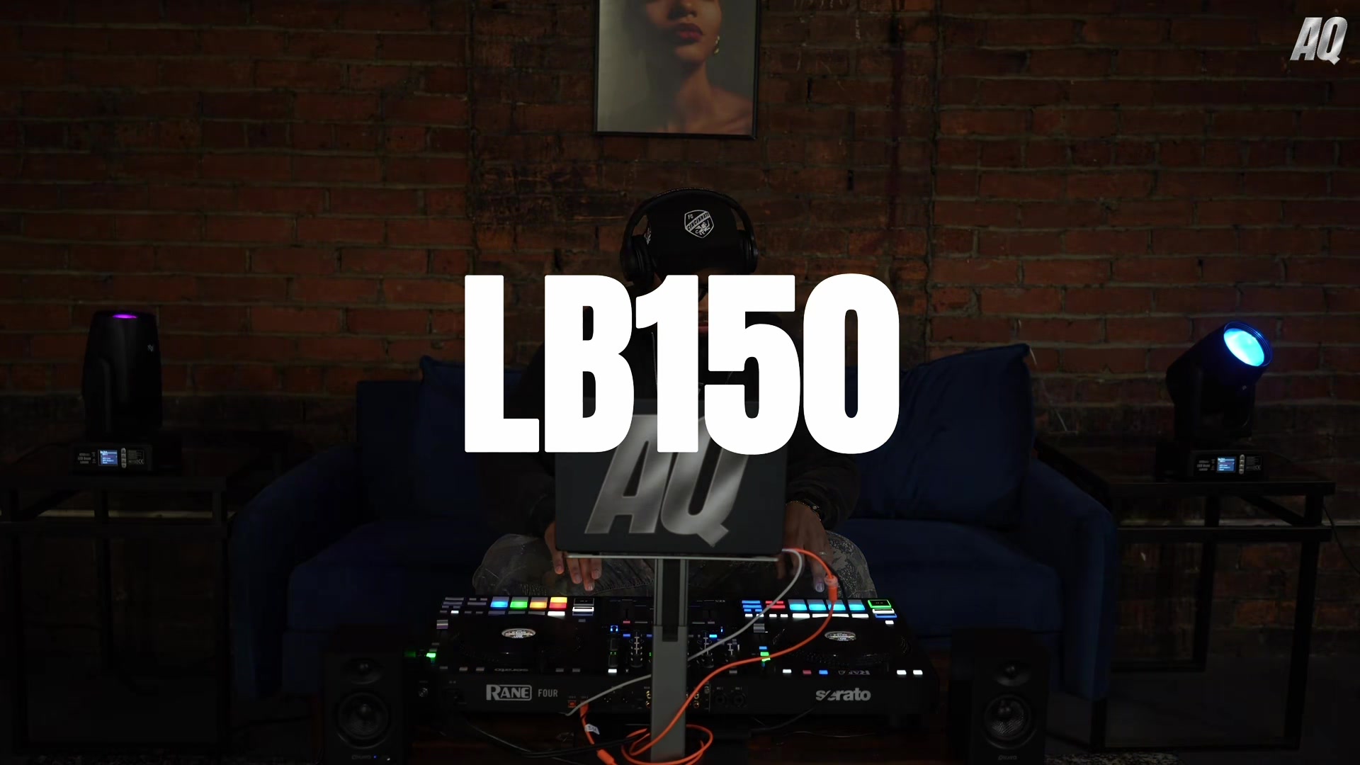 TikTok post by @thatdude_aq for Betopper. Caption reads: Check out the @Betopperdj LB150 Moving Head LED....