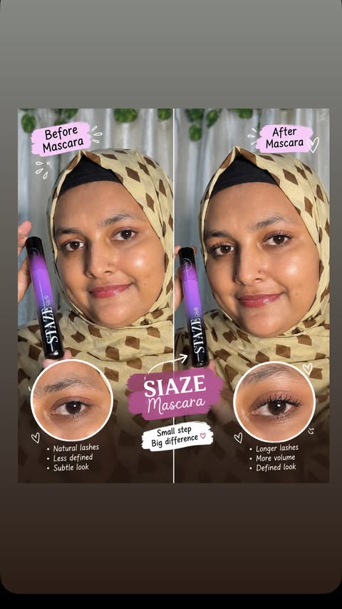 Instagram post by @su.maya7787 for Honasa Consumer Ltd.. Caption reads: India’s first tubing mascara it’s perfect for....