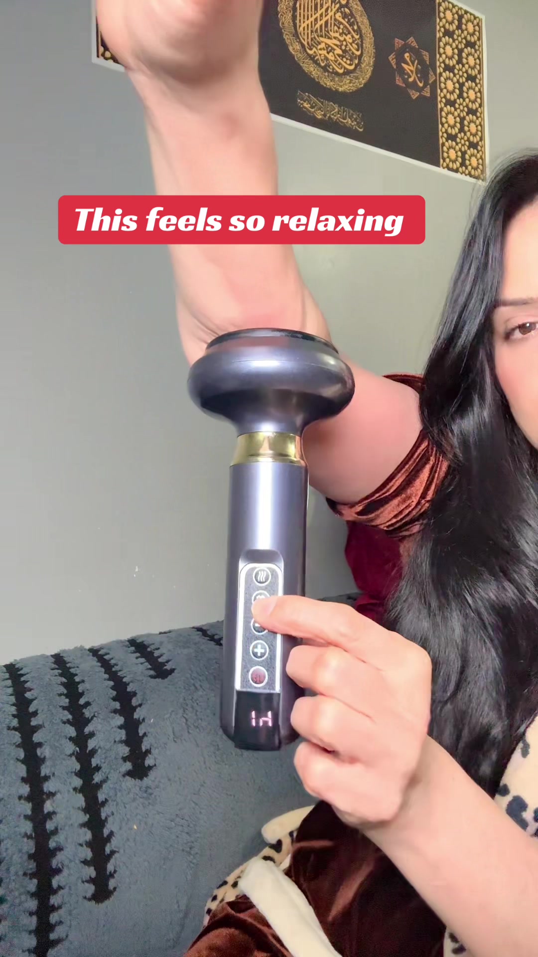 TikTok post by @trendandglow6 for Wavy Chic. Caption reads: [...] #tiktokmademebuyit #drycupping @Wavy Chic....