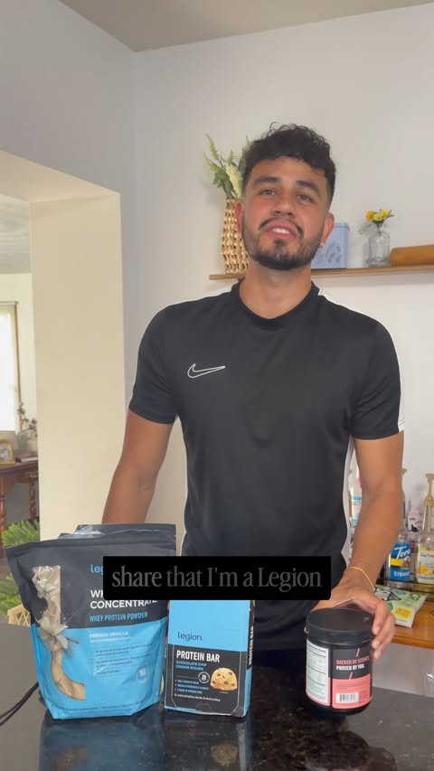 Instagram post by @gabi.rodriguez11 for Legion. Caption reads: [...] to announce that I’m now working with Legion....