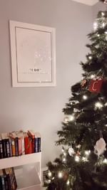 Instagram post by @brianas_best_reads for Mapiful. Caption reads: [...] tree. The lights shining on my Mapiful.....