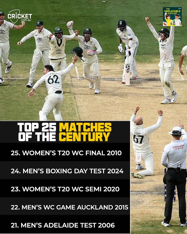 Instagram post by @cricketcomau for Qantas. Caption reads: Any surprises here?

We’re counting down the top....