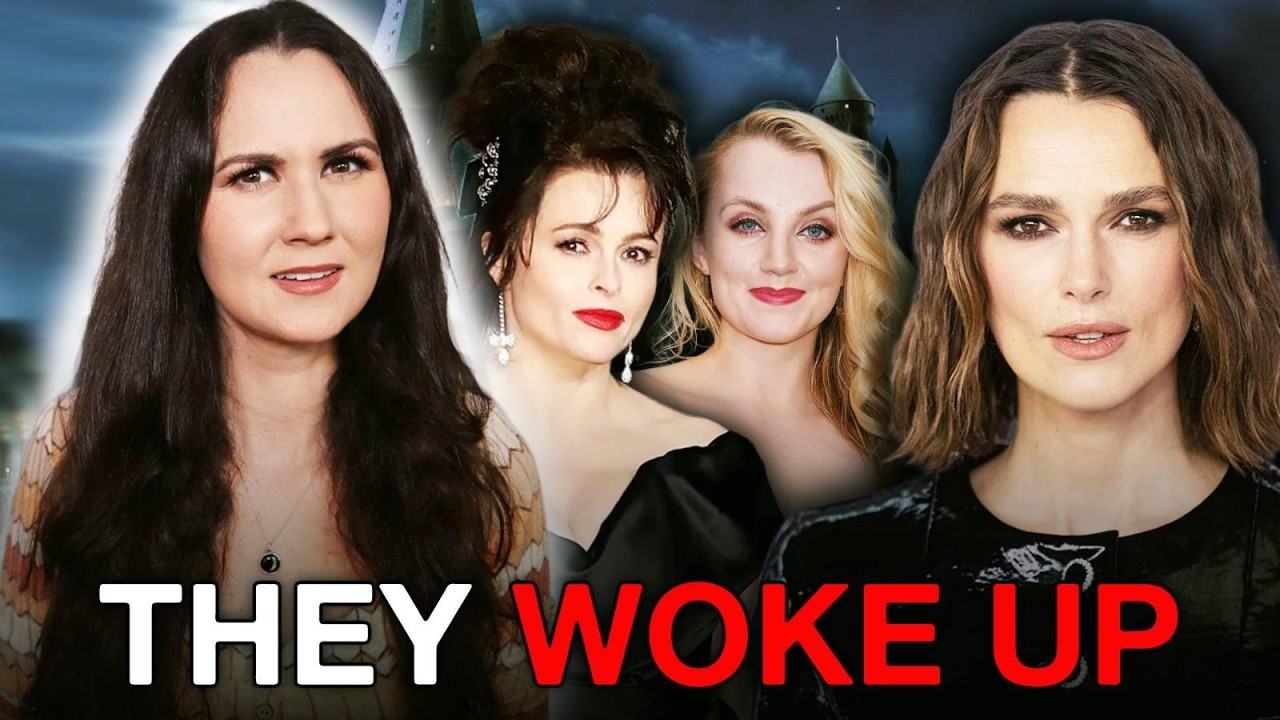 YouTube post by @SydneyWatson for The Guardian. Caption reads: Actresses are FINALLY defending JK Rowling.