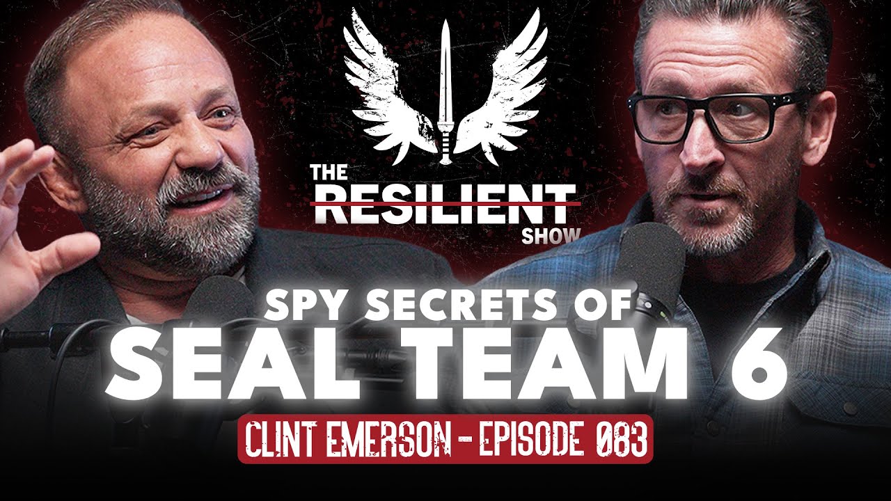YouTube post by @ResilientShow for Vortex Optics. Caption reads: Inside DEVGRU’s Secret World: Navy SEAL Clint....