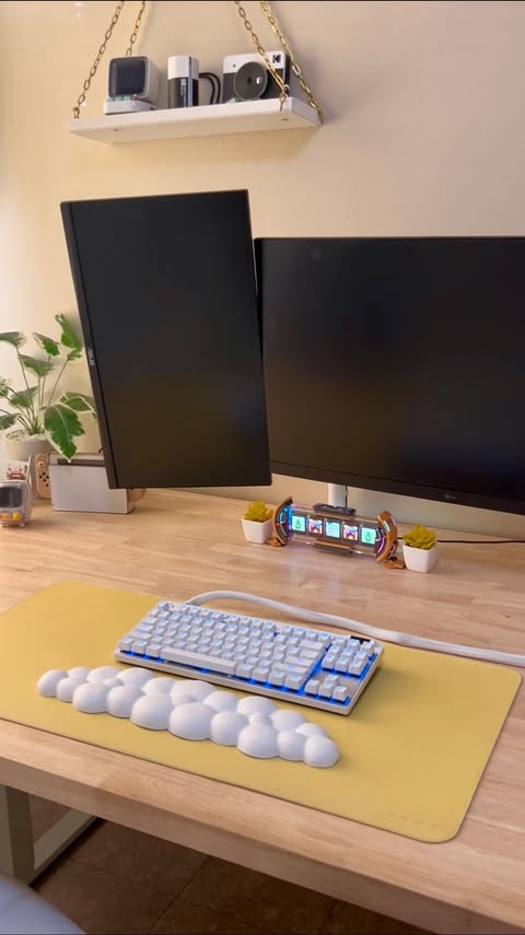 Instagram post by @leihdi for Divoom. Caption reads: can never go wrong with @divoom_global! how cool....