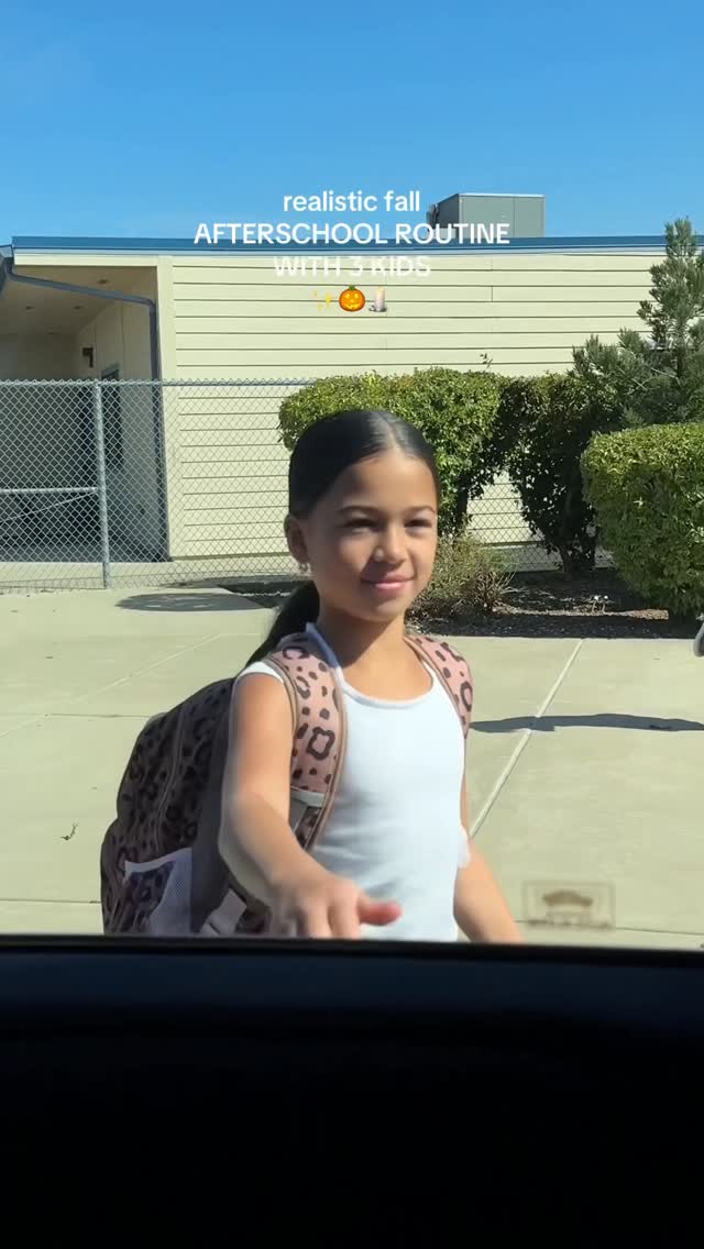 Instagram post by @sunkissed.mama for Chomps. Caption reads: After school with 3 kids, snacks, cozy fall vibes,....