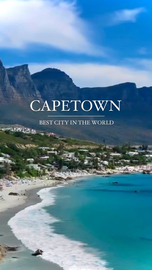 Instagram post by @gypsella for Interior & More. Caption reads: #capetown #best #bestcity #world.