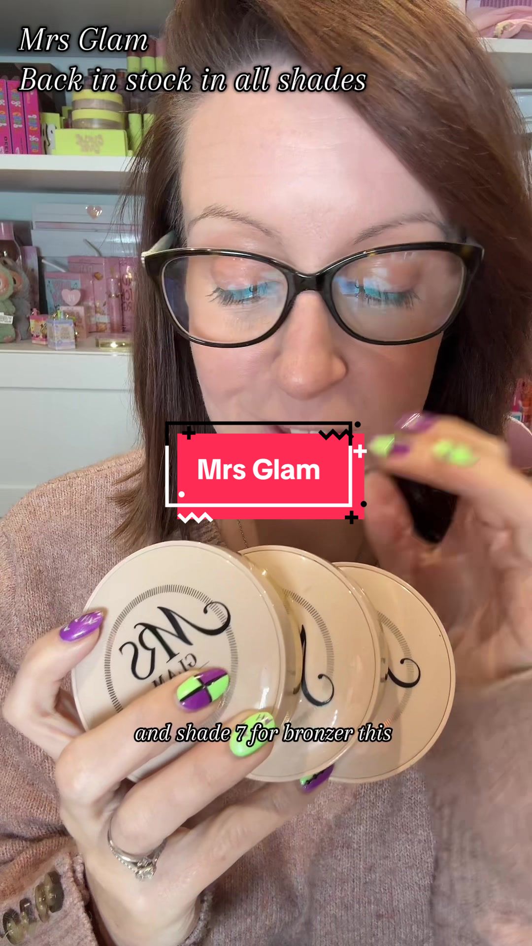 TikTok post by @nicdrane for BPerfect Cosmetics. Caption reads: [...] a multi use product! @BPerfect Cosmetics....