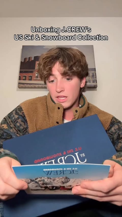 Instagram post by @evan.smitth for J.Crew. Caption reads: huge thanks to @jcrew for sending this <3....