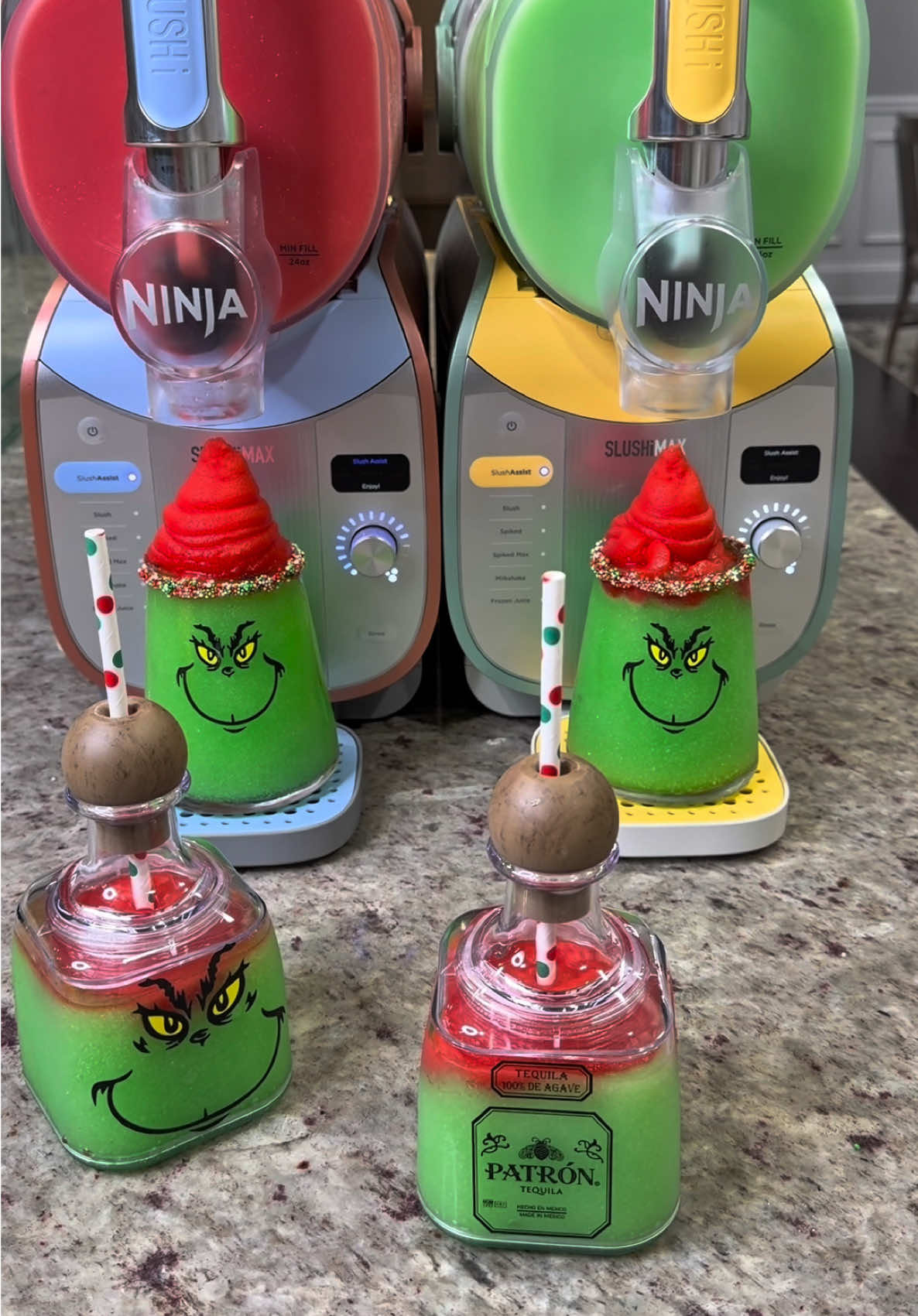 TikTok post by @mrsheadline for Ninja Kitchen. Caption reads: [...] #ninja #ninjaslushimachine @Ninja Kitchen.
