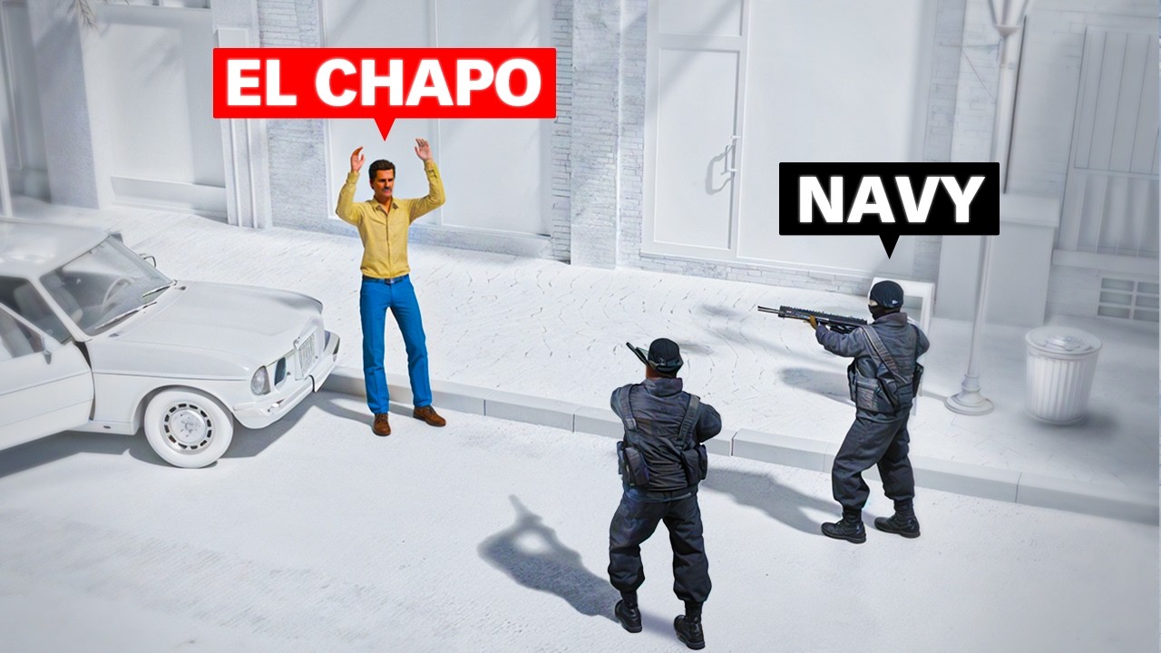 YouTube post by @fern-tv for Shutterstock. Caption reads: The Hunt for El Chapo.