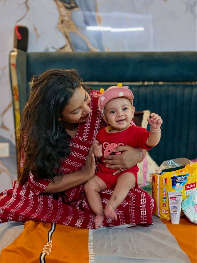 Instagram post by @dr_tanyagupta_obsgynae for Babyhug. Caption reads: #collaboration with @babyhug @FirstcryIndia....