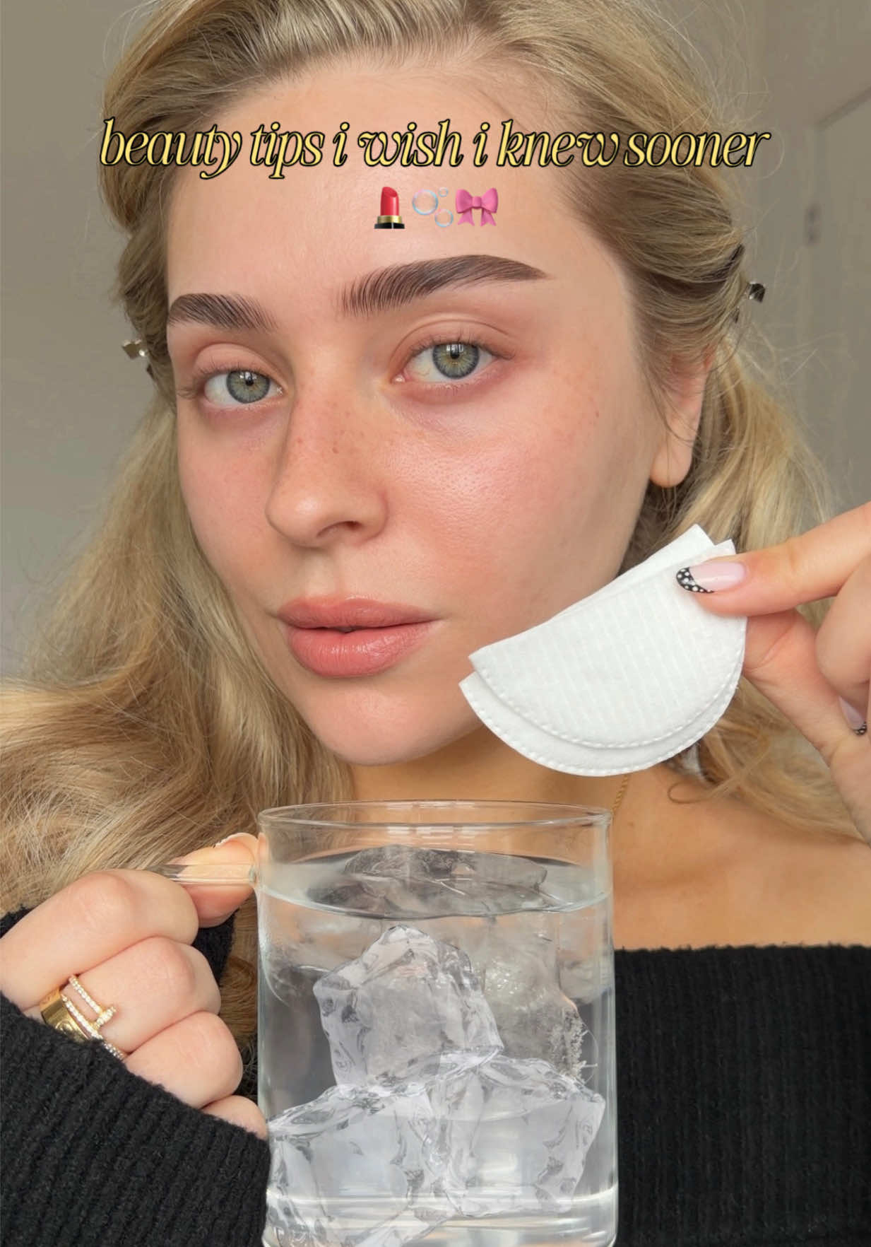 TikTok post by @lenkalul for MAKEUP BY MARIO. Caption reads: [...] me blush liquid blush in shade 44 @Makeup By....