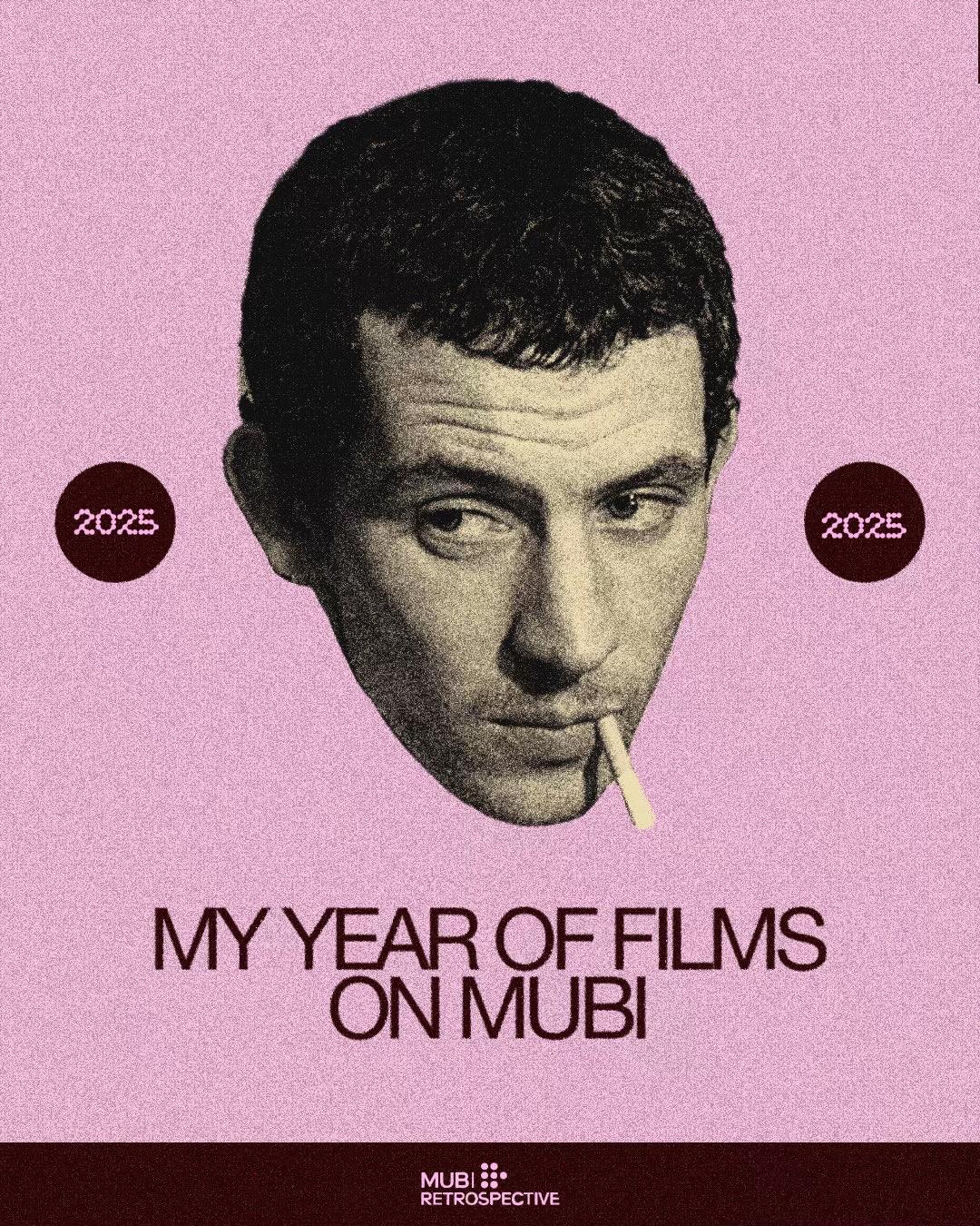 TikTok post by @marinamay for MUBI. Caption reads: December is such an emotional month - the year....