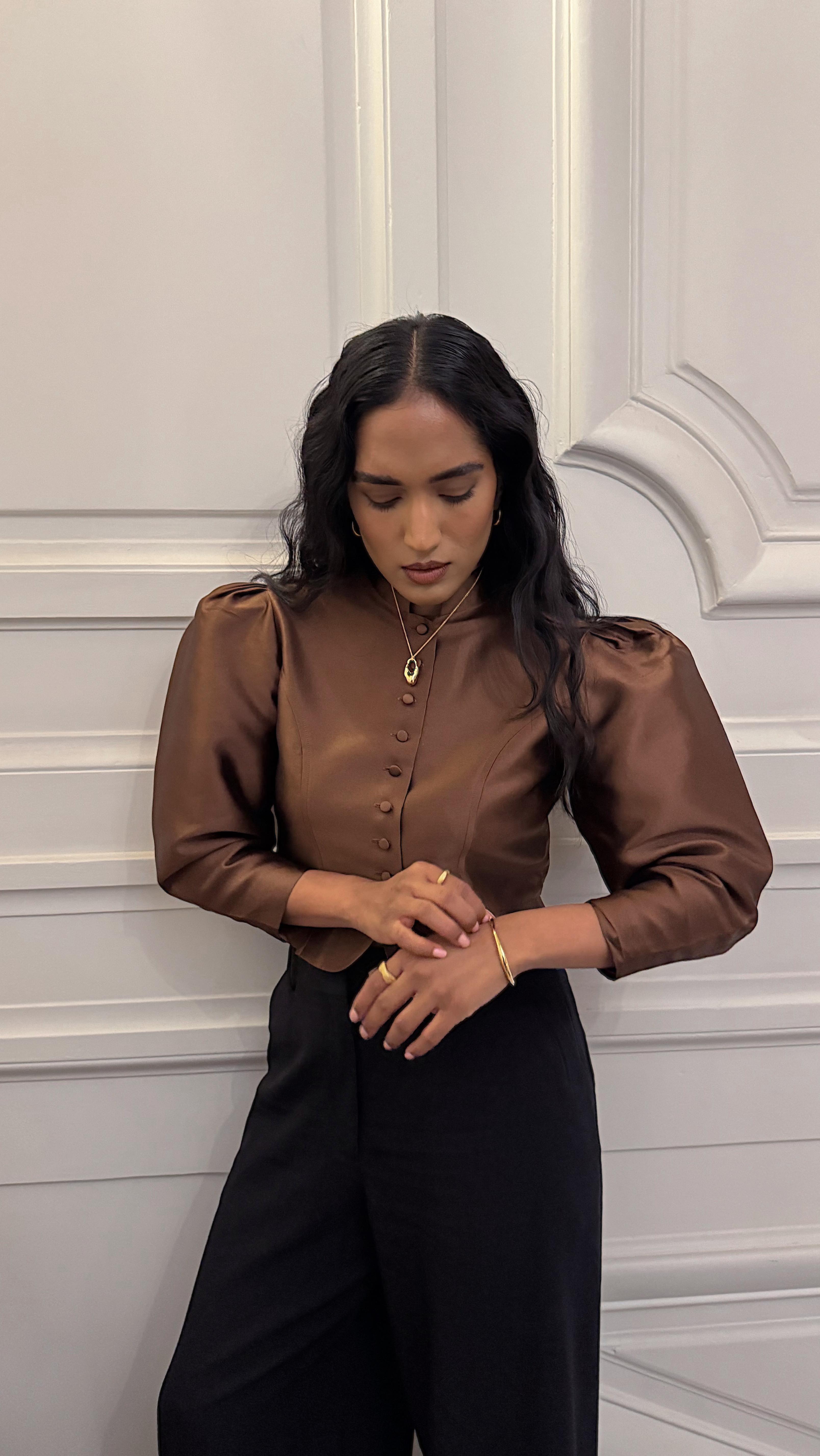 Instagram post by @divrav for Monica Vinader. Caption reads: In my books, no outfit is complete without the....