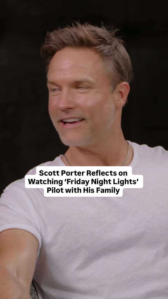 Instagram post by @skittishkid for People Magazine. Caption reads: Scott Porter, the actor behind #FridayNightLights’....