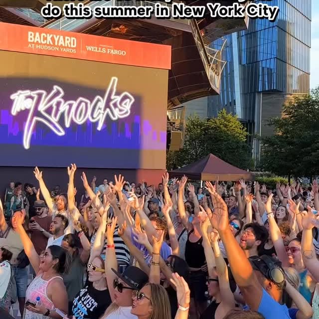 Instagram post by @nyc_forfree for Wells Fargo. Caption reads: There are so many free things to do this summer in....
