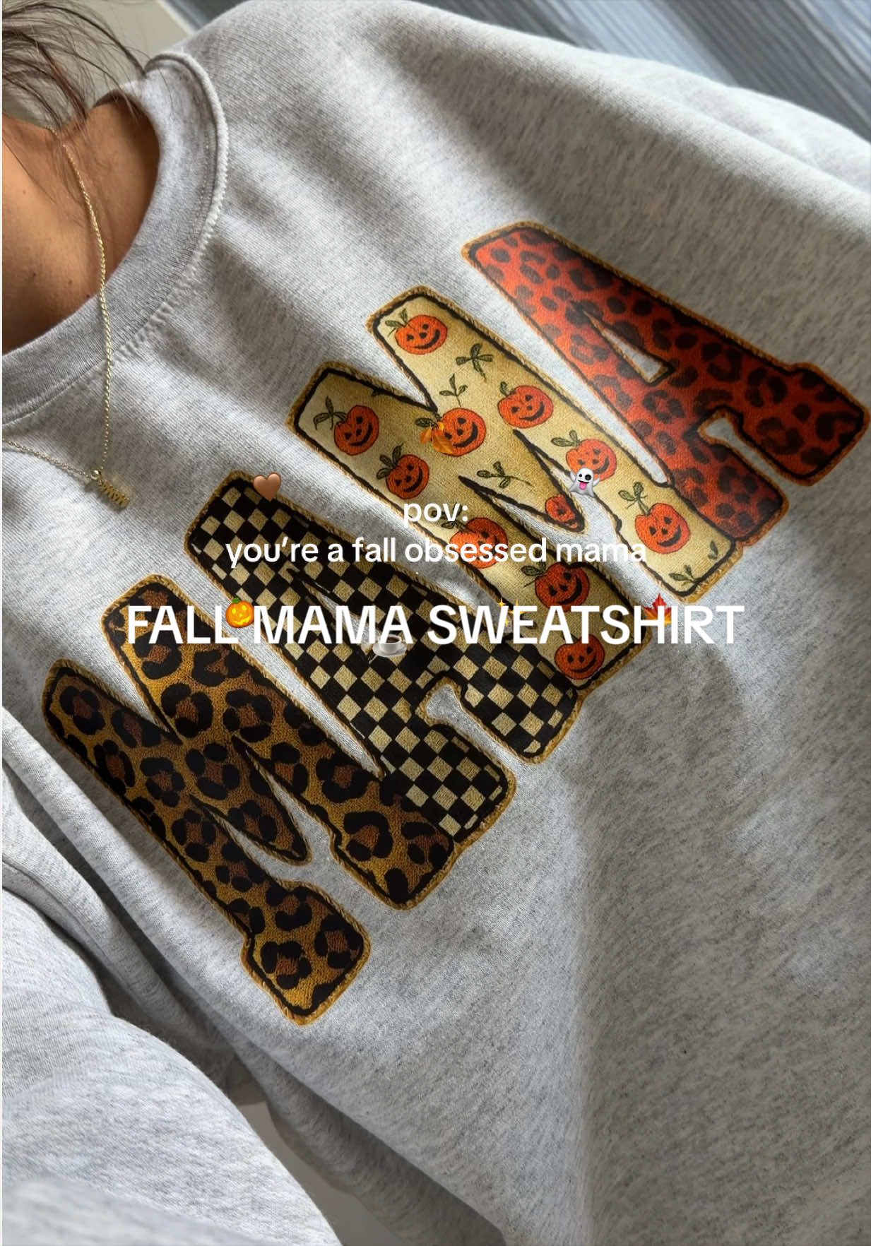 TikTok post by @jenessa.gray for Refinery Number One. Caption reads: [...] than fall + being a mama🍂☕️🫶🏻 @Refinery....