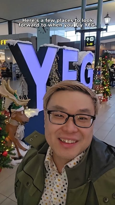 Instagram post by @yegventures for Booster Juice. Caption reads: Ad With a wide selection of shops, restaurants,....