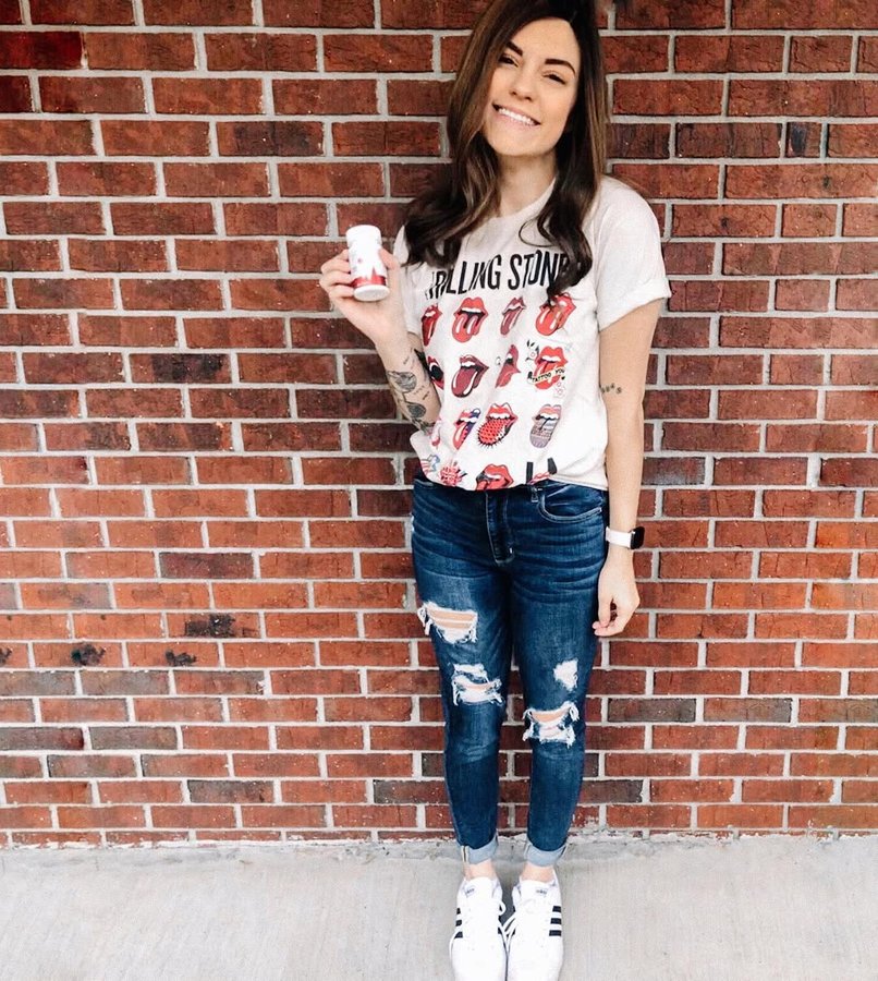 Instagram post by @lexboxey for Vena CBD. Caption reads: let me be real with y’all for a second. even....