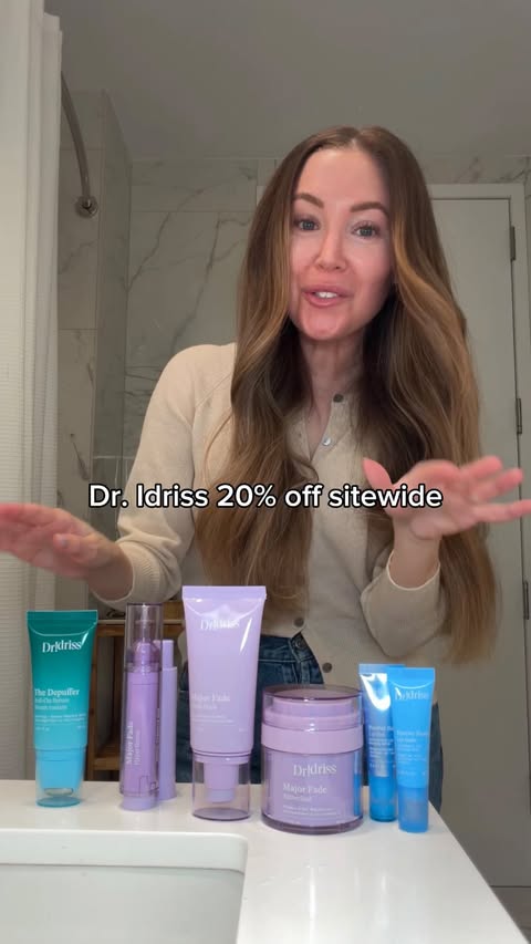 Instagram post by @jillian.gottlieb for Dr Idriss. Caption reads: [...] is 20% off sitewide 11/24 - 12/2!....