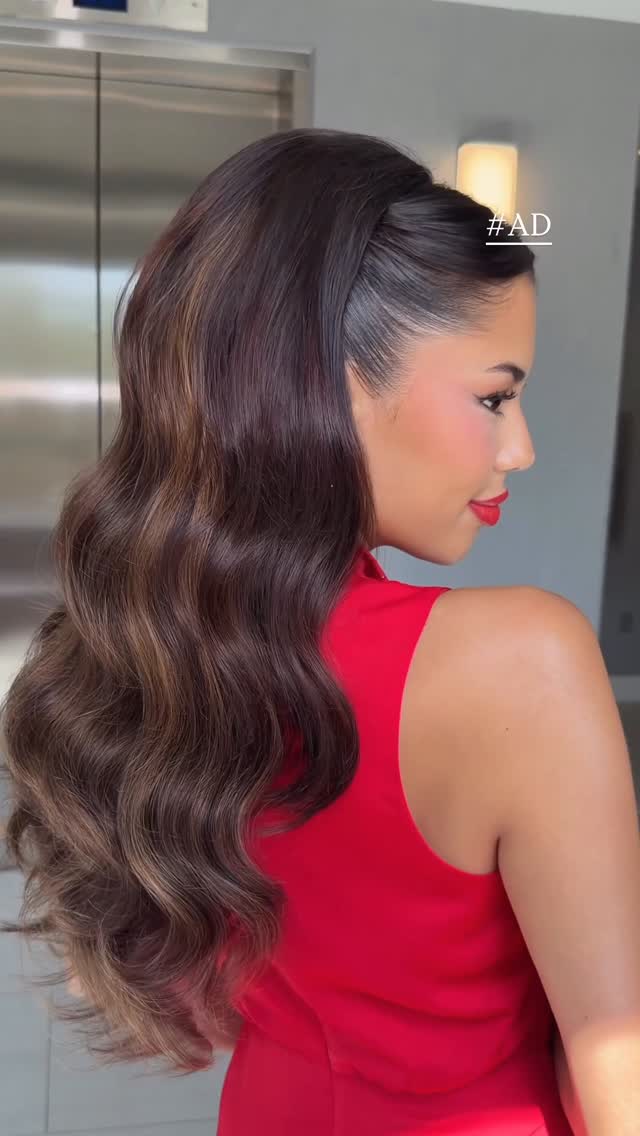 Instagram post by @samirasjewelry for SalonCentric. Caption reads: Did you know brand-new clip-in extensions should....