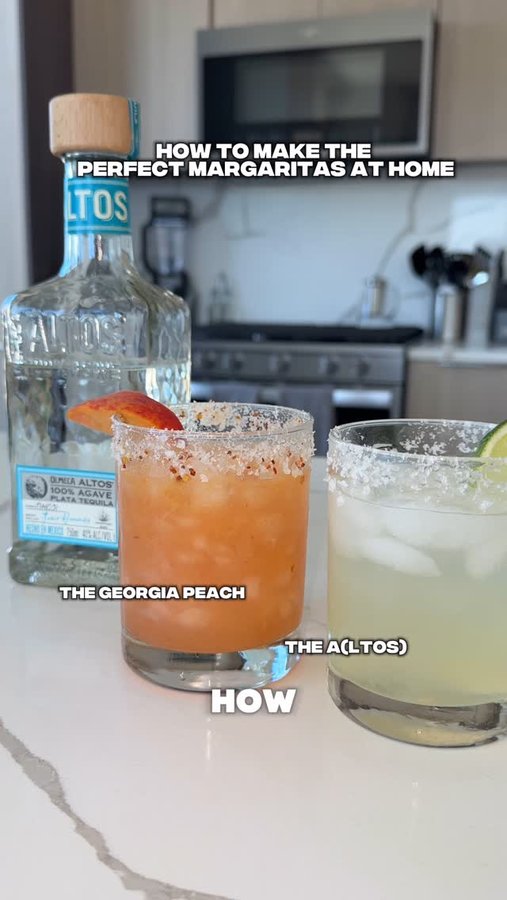 Instagram post by @vibesinatl for Olmeca Altos Tequila. Caption reads: The secret to the perfect Margarita? Quality....