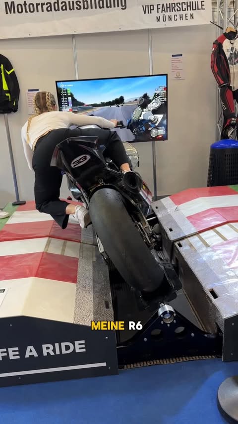 Instagram post by @elli.r6 for Ducati. Caption reads: Imot 2026 - was ist euer Fazit?🫣 (ad).