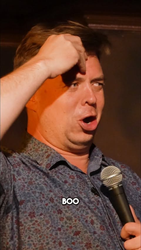 Instagram post by @oneminutetours for Xfinity. Caption reads: A clip of my first stand-up set at Volstad's....