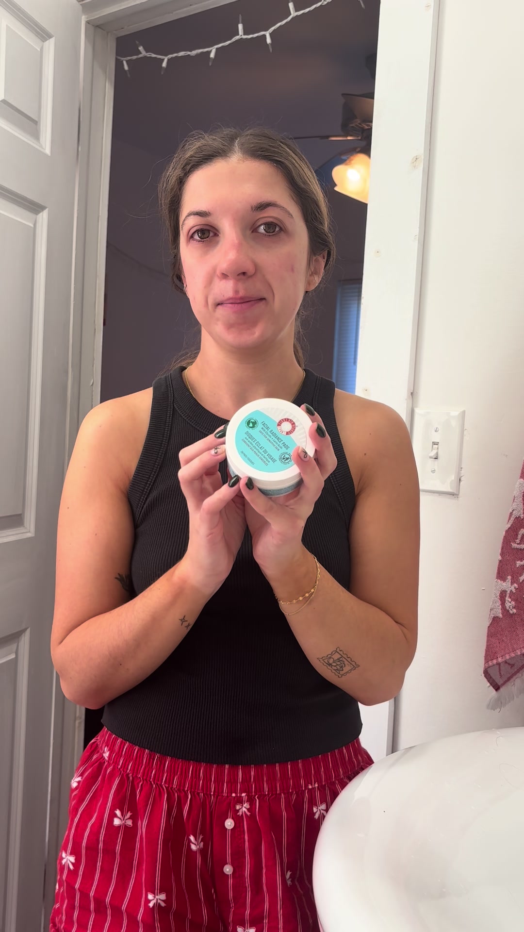 TikTok post by @cory.holland for First Aid Beauty. Caption reads: Skincare must have! @First Aid Beauty #skincare....