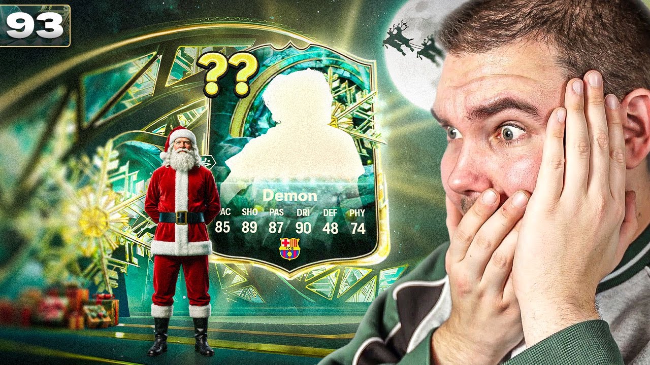 YouTube post by @PLKD for R-GOL. Caption reads: I CAN'T BELIEVE I GOT THIS CARD... - FC26 Ultimate....