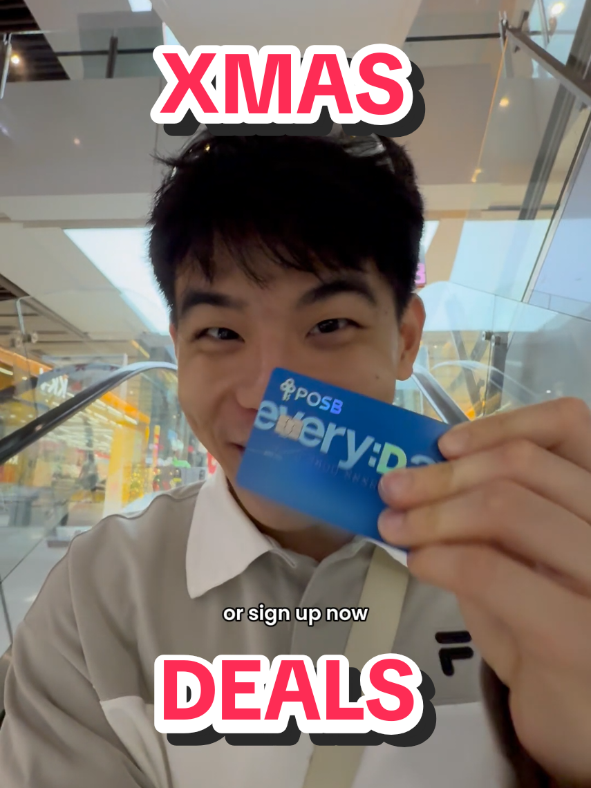 TikTok post by @jercuzzi for DBS Bank. Caption reads: Christmas is about to be XTRA fun for @dbssg....